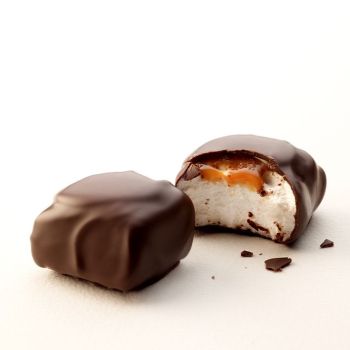 Barú Sea Salt Caramel Marshmallows in Dark Chocolate 120g